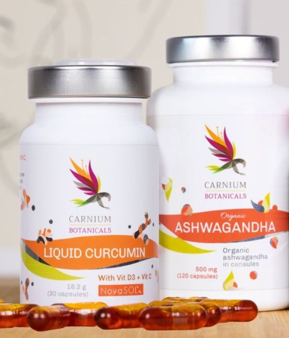 1x Ashwagandha + 1x Liquid Curcumin -10% povoljnije