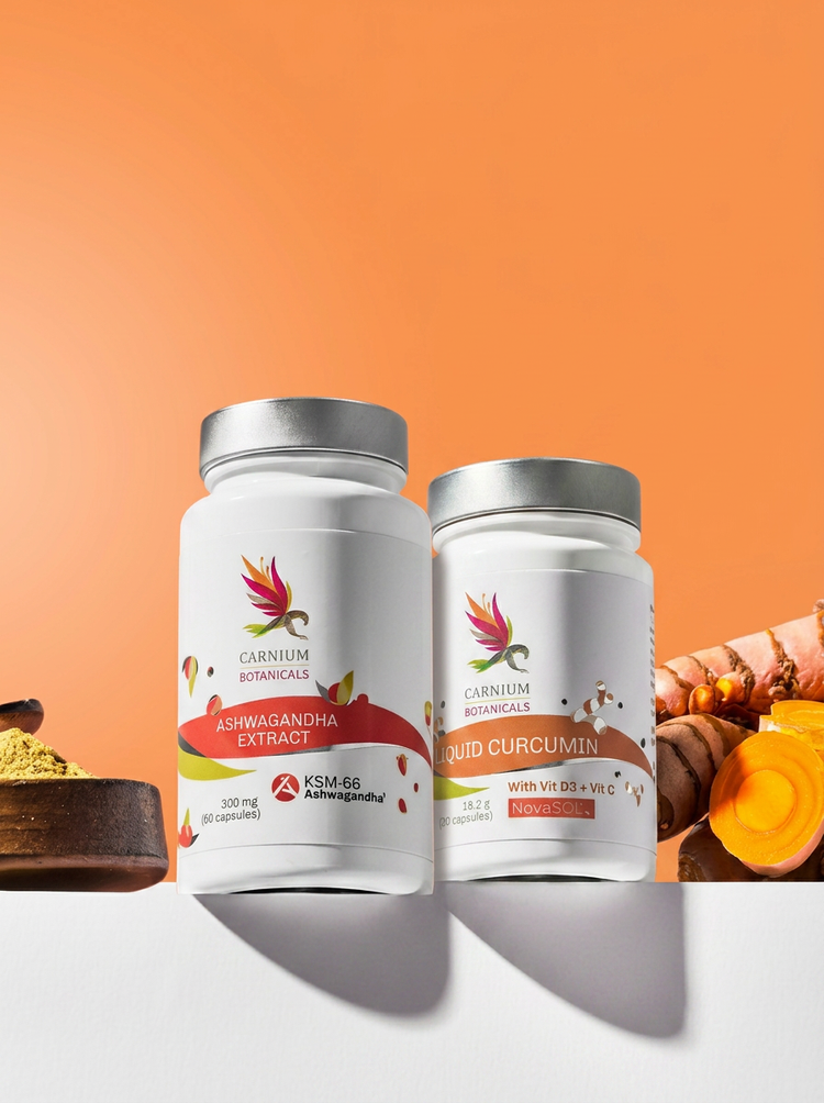 1x Ashwagandha + 1x Liquid Curcumin -10% povoljnije